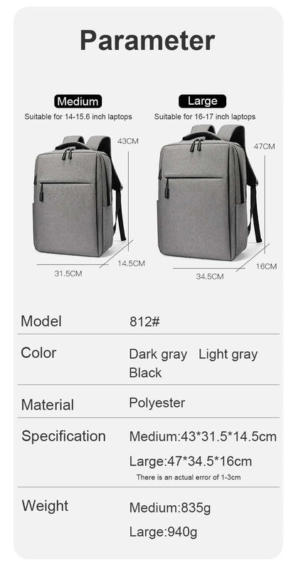 Waterproof Laptop Backpack 17.3" – view 11