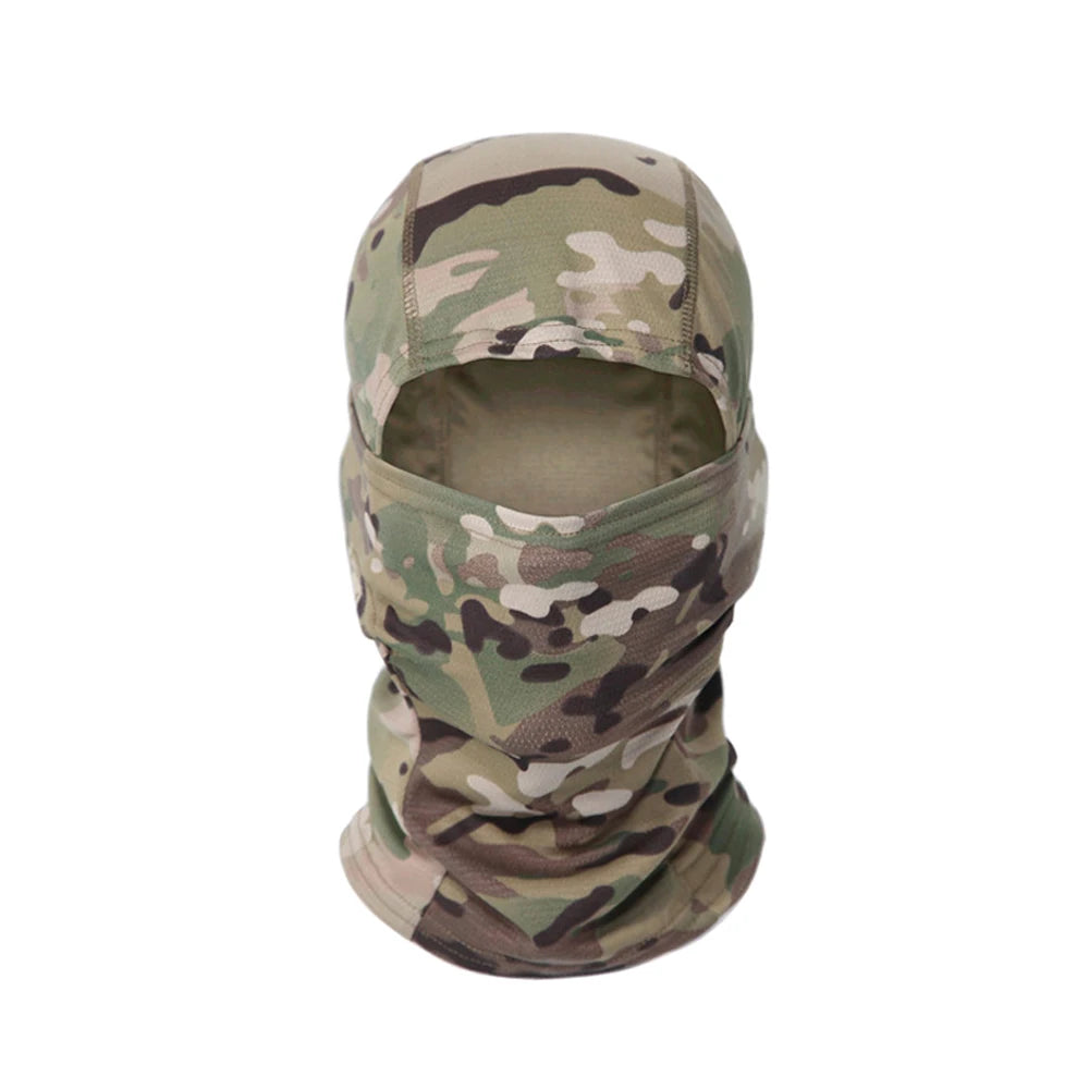 Unisex Sunscreen Breathable Camouflage Balaclava Mask Outdoor Sports Running Hiking Fishing Skiing Cycling Full Face Mask