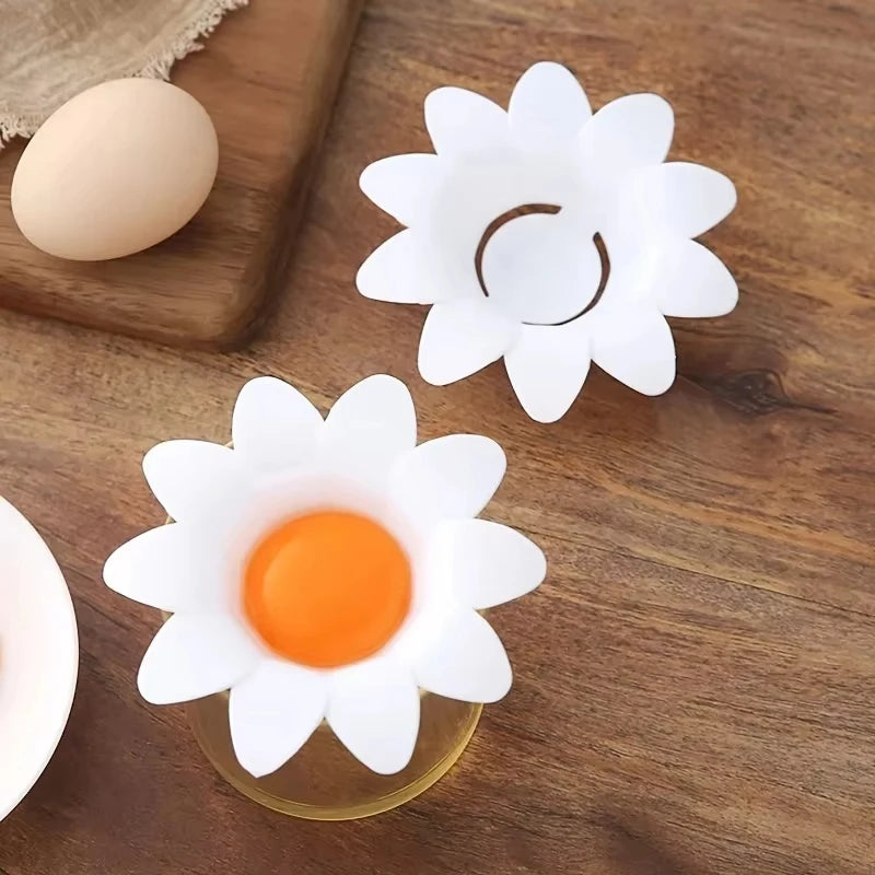 Kitchen Gadgets Baking Tools 1pc/ Cute Flower Design Egg White Yolk Separator Egg Extractor