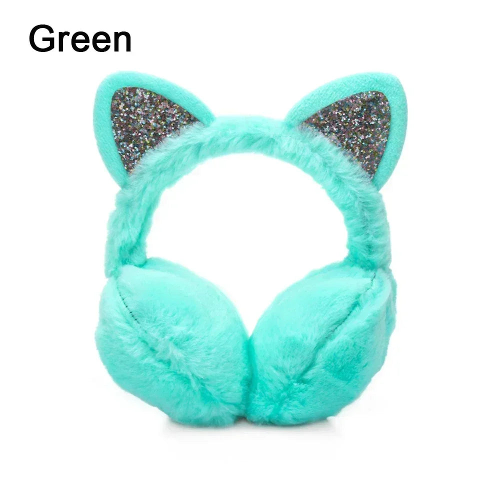 Winter Ear Muffs Ear Warmer Lovely Kids Thicken Plush Unicorn Earmuffs New High Quality Ear Cover Kids Gifts Warmer Accessories