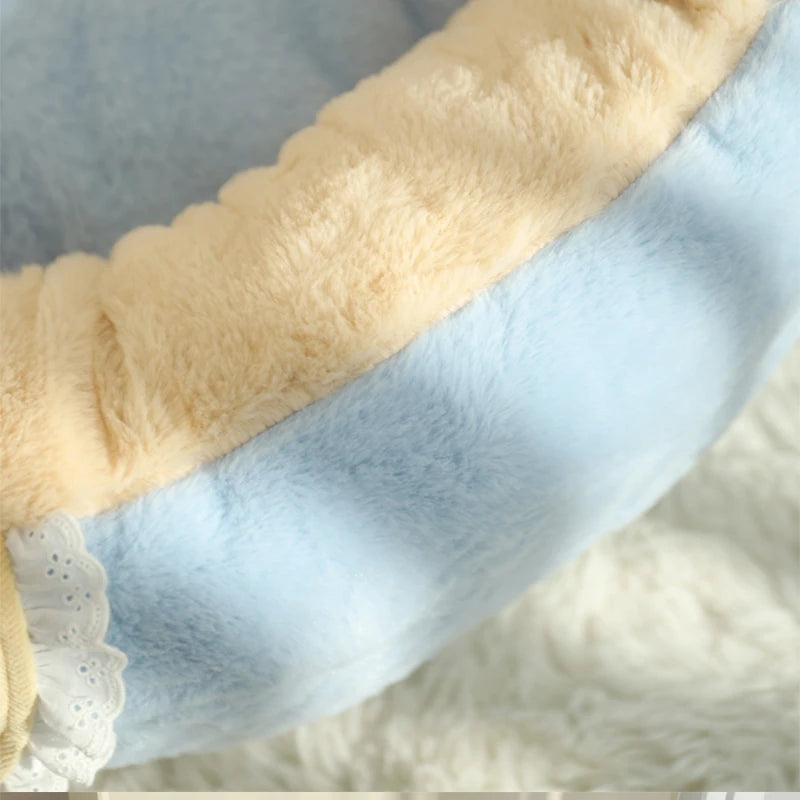HOOPET Cat Bed Sofa Winter Warm Pet Bed for Small Dogs Cats Thicken Dog Deep Sleeping Bed Puppy Kennel Pet Supplies