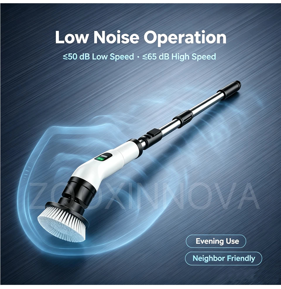 Household Cordless Spin Scrubber Multipurpose Cleaning Brush  Kitchen Gadgets Hair Brushes Bathroom Broom Toilet Electric Mops