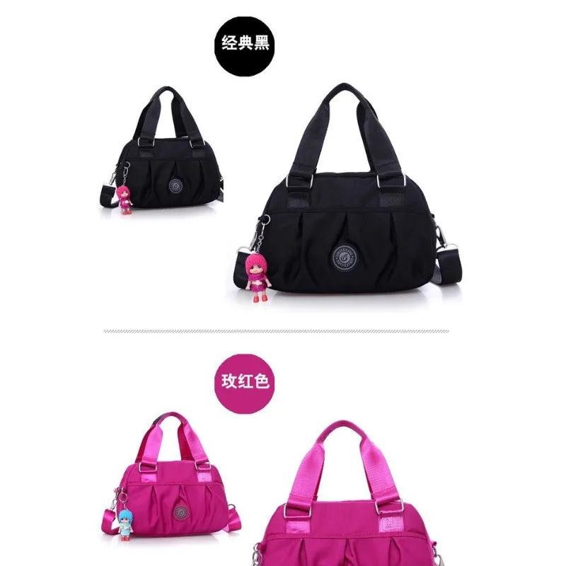 New style trendy nylon oxford cloth bag casual one-shoulder slant straddle women's small bag crossbody bag