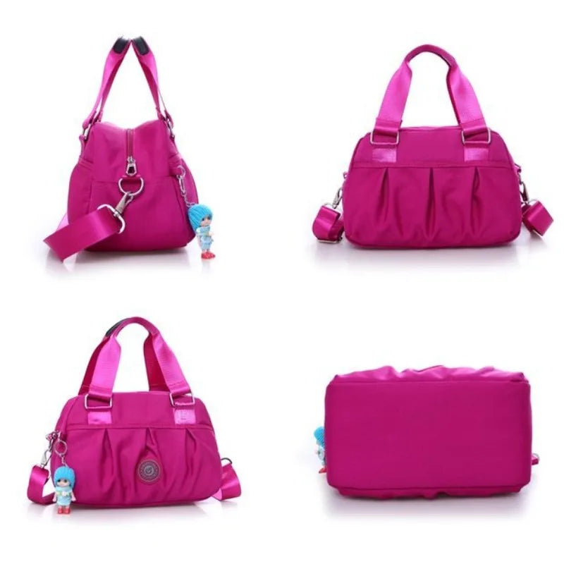 New style trendy nylon oxford cloth bag casual one-shoulder slant straddle women's small bag crossbody bag