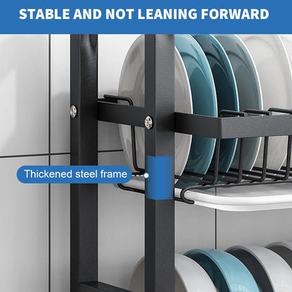 3-Tier Rust-Proof Dish Drying Rack – view 13