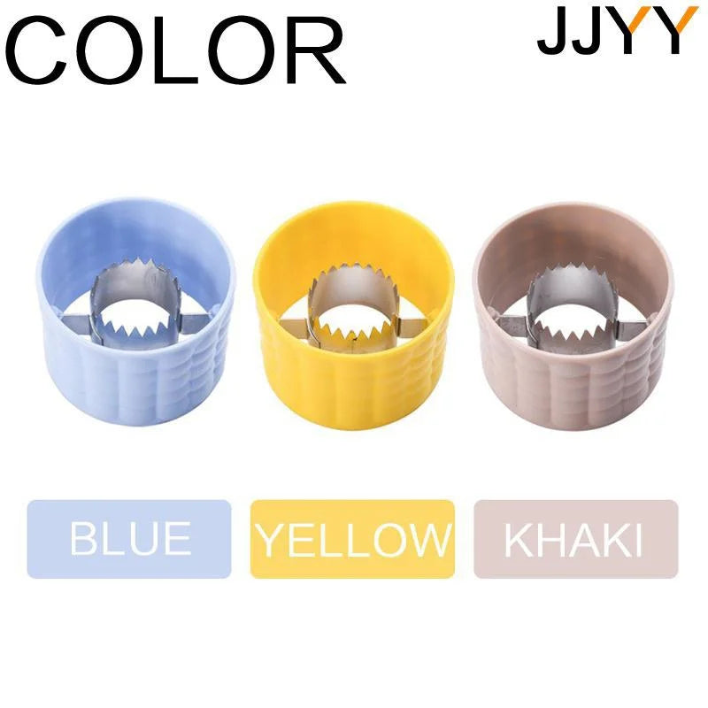 JJYY  Corn Cob Peeler Stripper Cutter Splitter Remover Thresher Stonego Kitchen Salad Tool