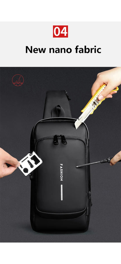 Anti-Theft USB Sling Bag – view 17