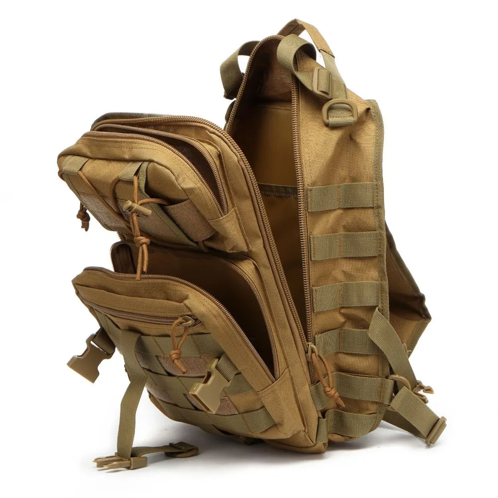 THURAM 8L/15L Outdoor Tactical Bag Backpack Sport Bag Pack Sling Shoulder Backpack Tactical Bag for Every Day Carry