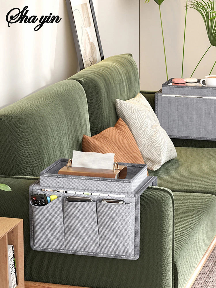 Sofa storage bag, sofa armrest storage hanging bag, remote control storage bag, home storage bag