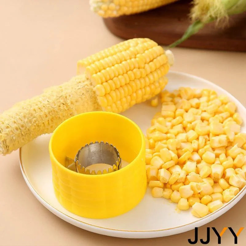 JJYY  Corn Cob Peeler Stripper Cutter Splitter Remover Thresher Stonego Kitchen Salad Tool