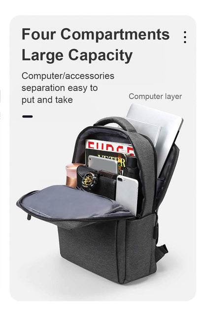Waterproof Laptop Backpack 17.3" – view 8