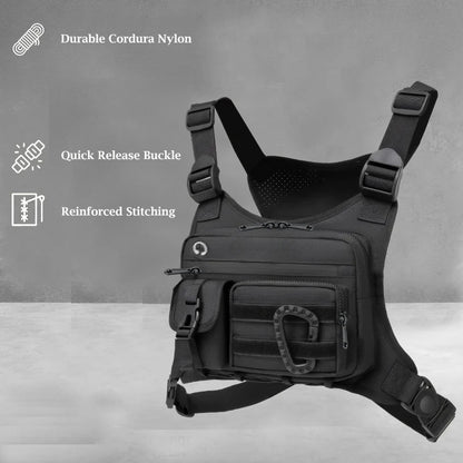 Running & Cycling Chest Pack Rig – view 5