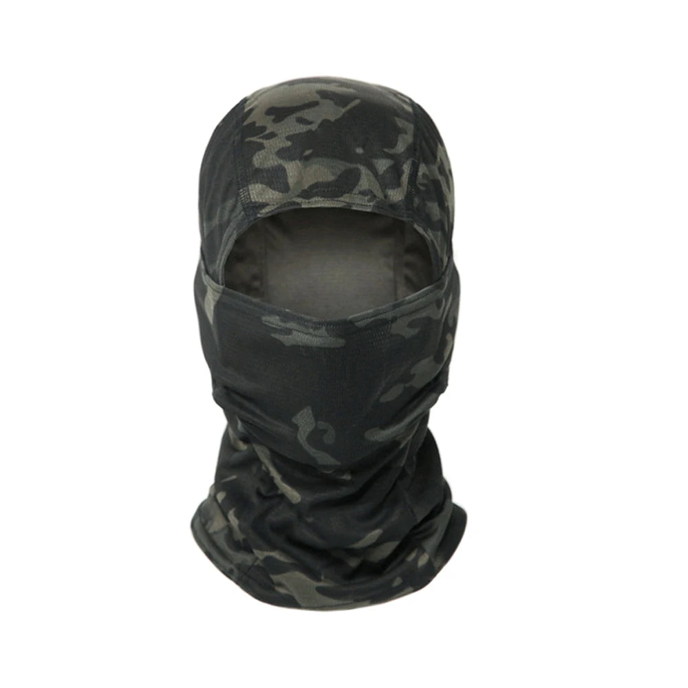 Unisex Sunscreen Breathable Camouflage Balaclava Mask Outdoor Sports Running Hiking Fishing Skiing Cycling Full Face Mask