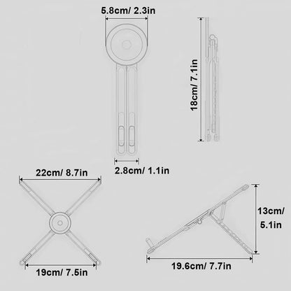 3-in-1 Magnetic Phone Holder, Selfie Stick & Tripod – view 2