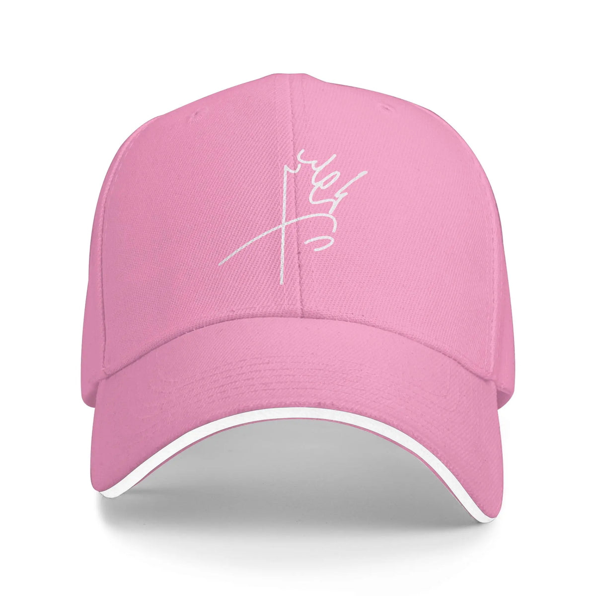 Y2K Mohammad Reza Pahlavi's signature Iran Running Baseball Caps Male  Personalized Peaked Cap Woman Pool Party Sunscreen Hat