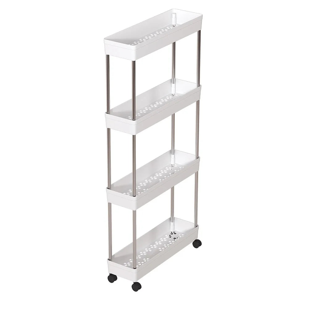 Multi-Layer Kitchen Rack Floor To Floor Storage Rack Household Microwave Stove Shelves Multi Scene Tool Pot Rack Kitchen Storage