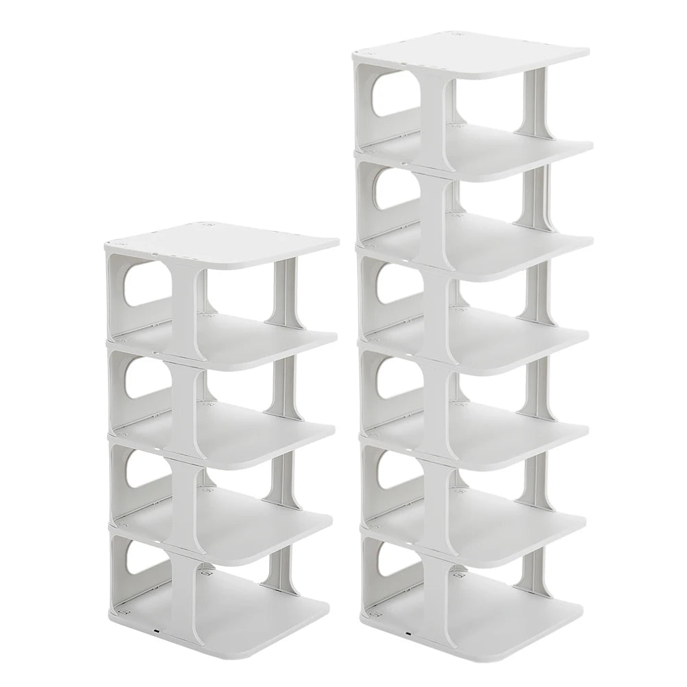 【Breeins】4/6-Tier Stackable Shoes Rack For Entryway Shoes Storage Organizer Shelf Home Decoration