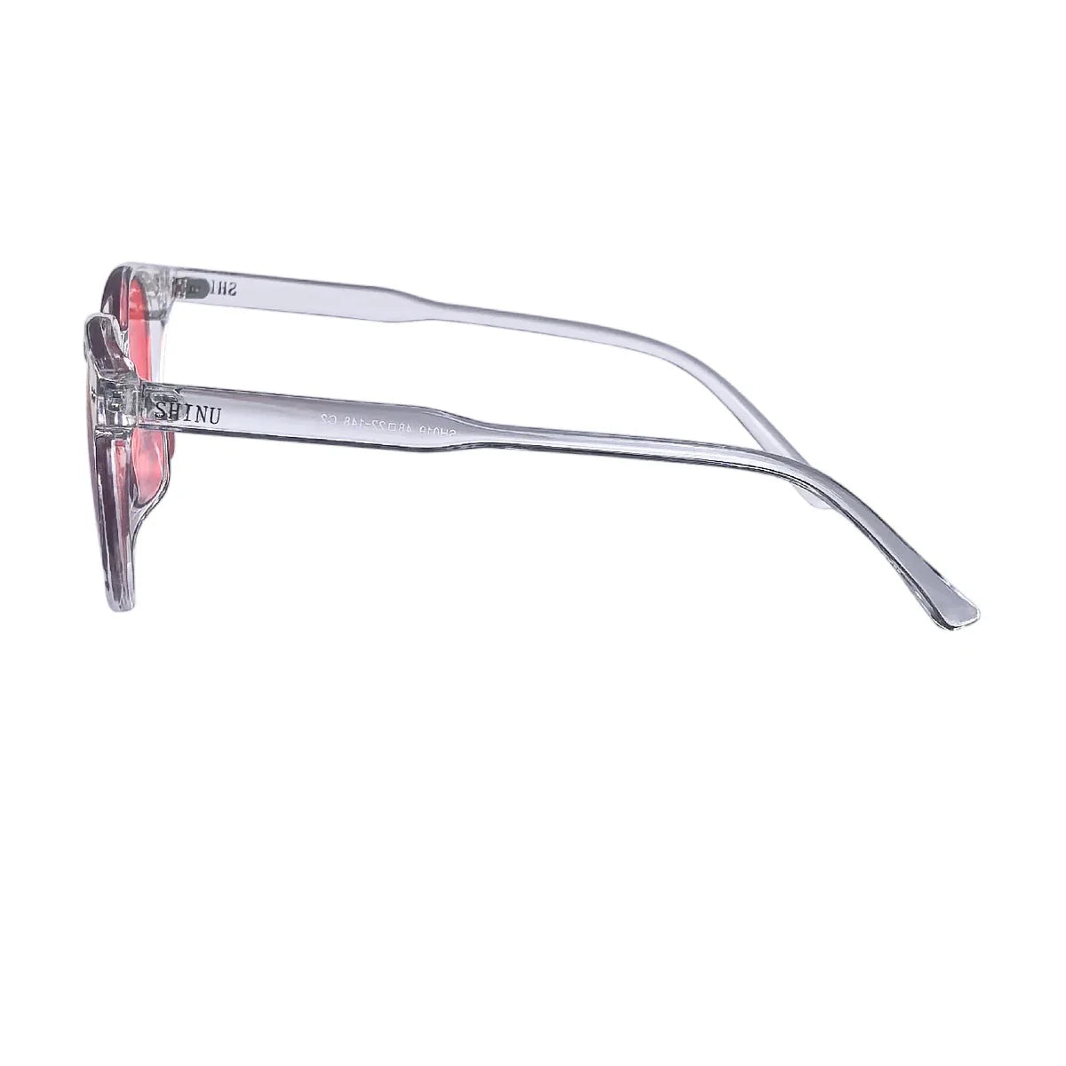 SHINU Red Lens Glasses Women Sleep Better Blue Light Blocking Glasses for Long Screen Time Orange Lens Glasses Gaming Eyewear