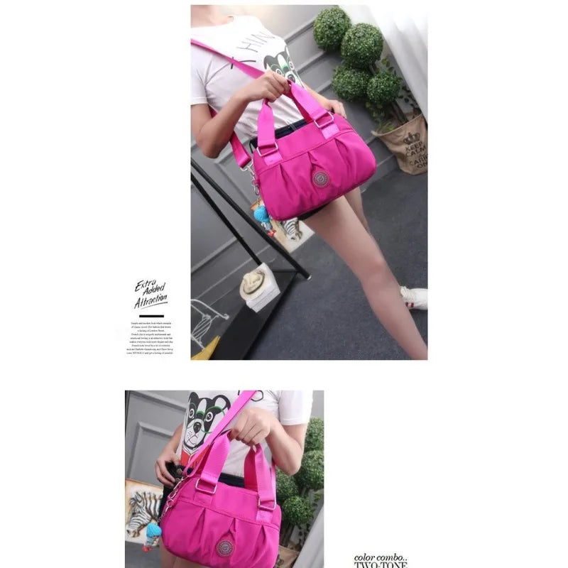 New style trendy nylon oxford cloth bag casual one-shoulder slant straddle women's small bag crossbody bag