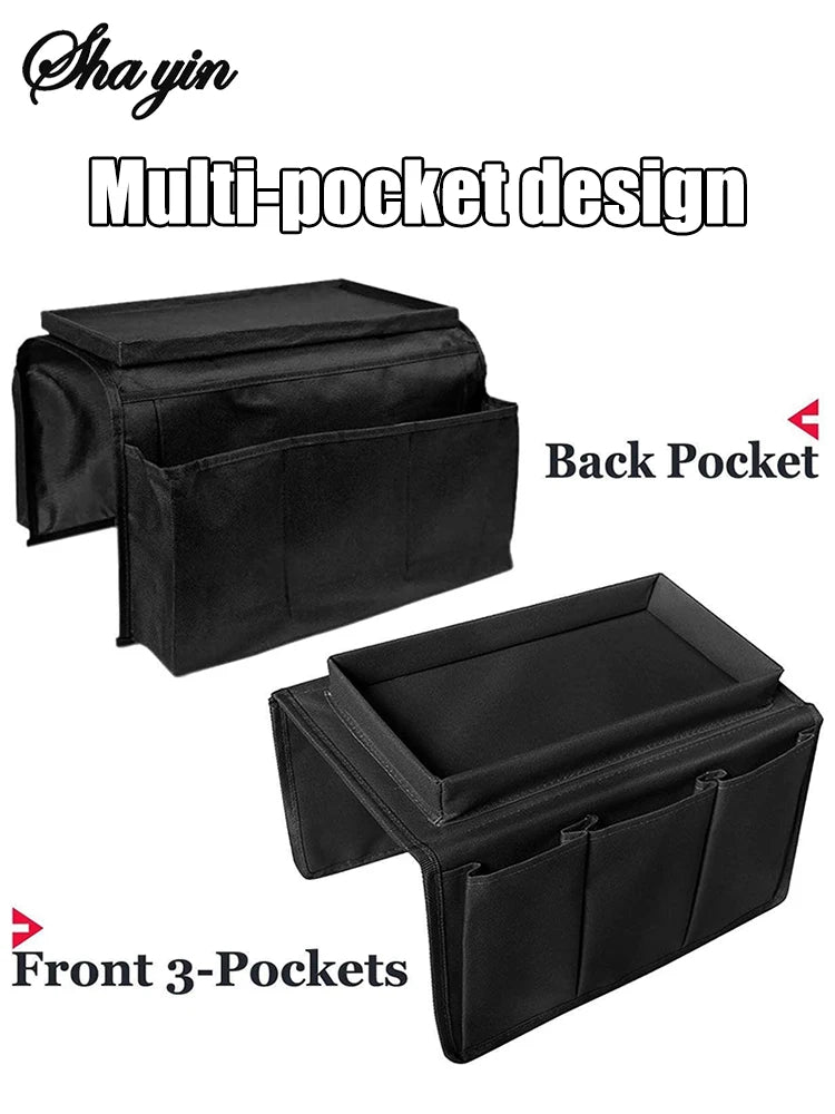 Sofa storage bag, sofa armrest storage hanging bag, remote control storage bag, home storage bag
