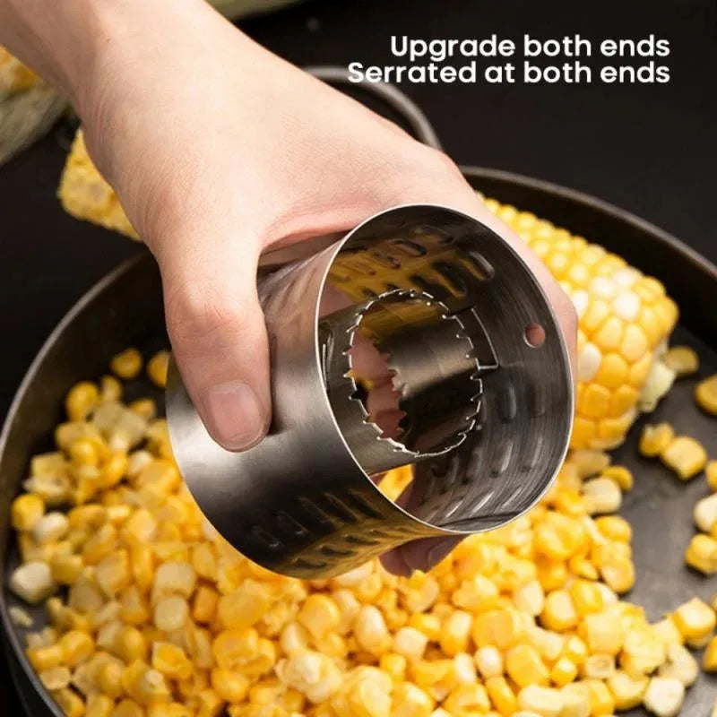 JJYY  Corn Cob Peeler Stripper Cutter Splitter Remover Thresher Stonego Kitchen Salad Tool