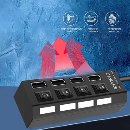 4/7-Port USB 2.0 Hub with Switches – view 13