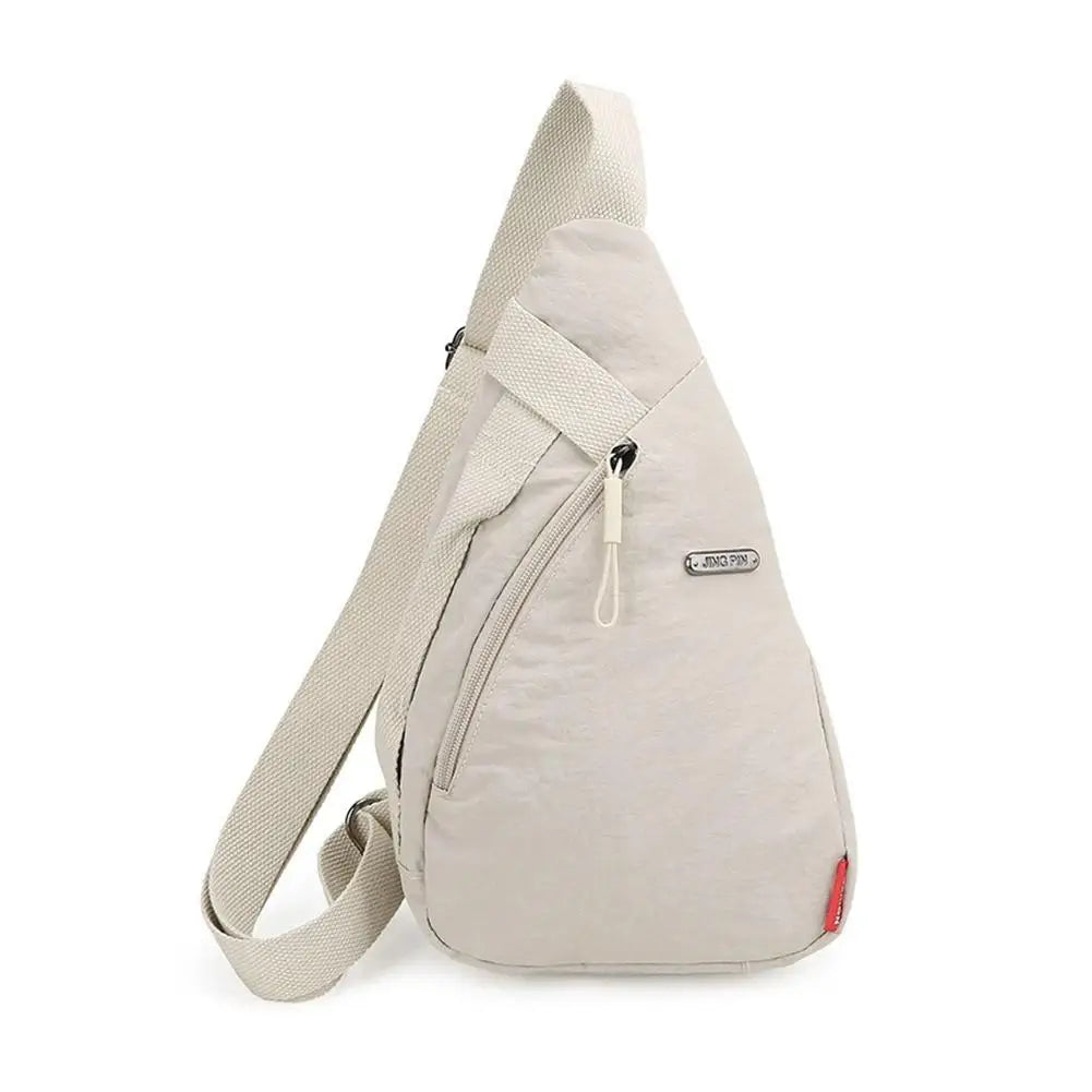 Unisex Sports Casual Crossbody Bag Fashionable Large-capacity Cycling Bag  Chest Bag Portable Shoulder Bag Sporty Phone Bag