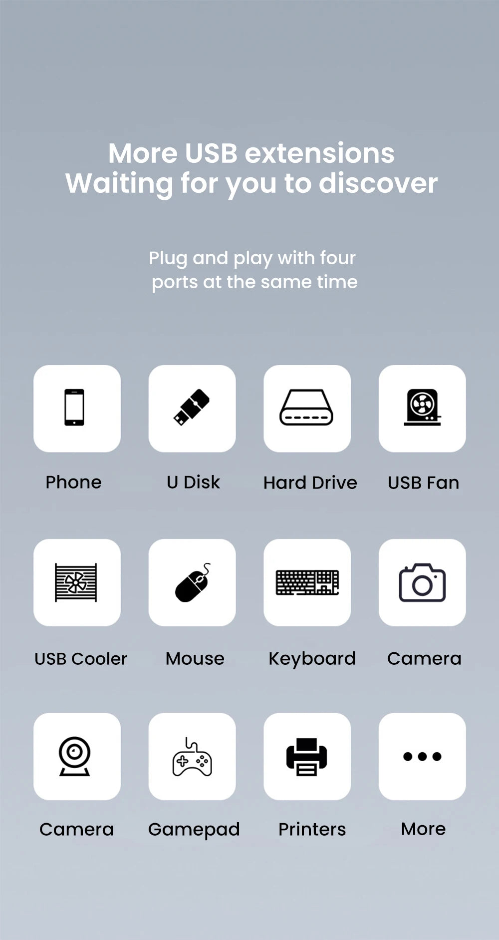 4-Port USB 3.0 Hub – view 9