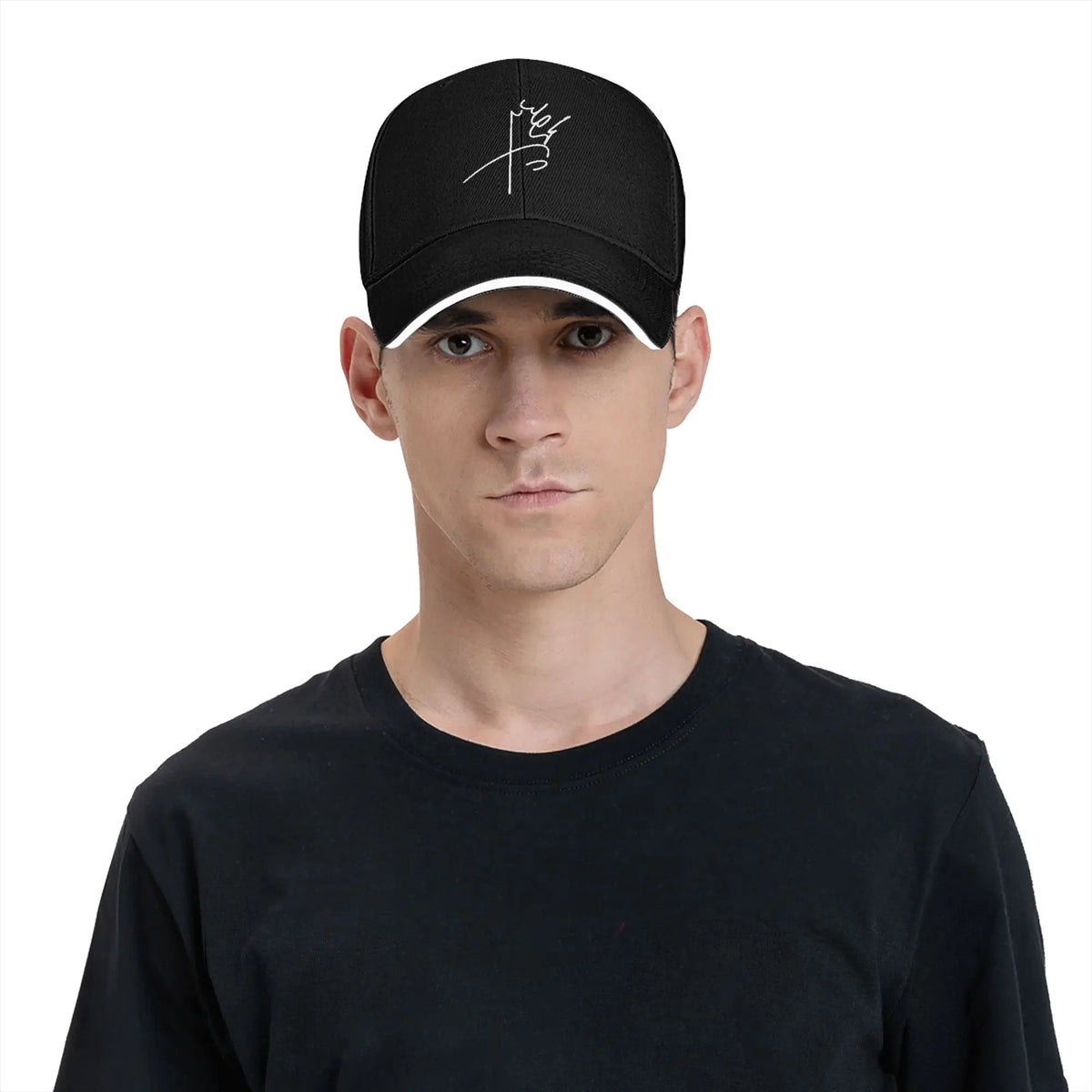 Y2K Mohammad Reza Pahlavi's signature Iran Running Baseball Caps Male  Personalized Peaked Cap Woman Pool Party Sunscreen Hat