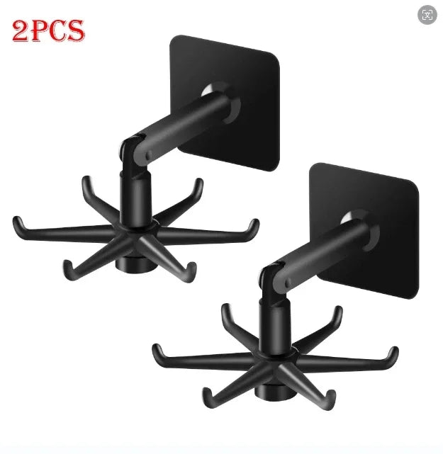 Kitchen Hook Organizer Bathroom Hanger Wall Dish Drying Rack Holder For Lid Cooking Accessories Cupboard Storage Cabinet Shelf