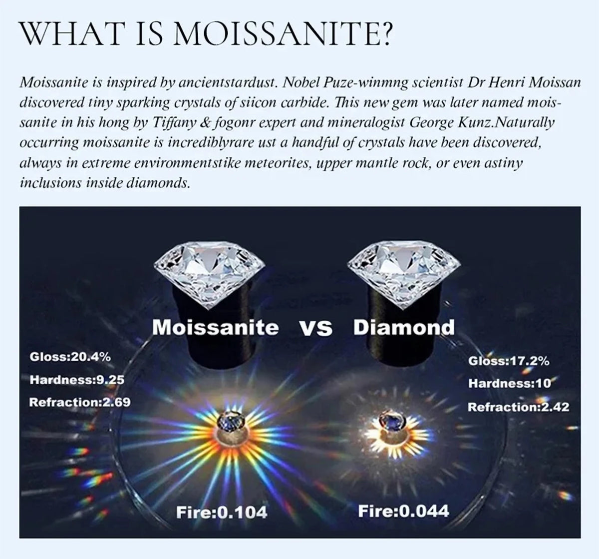 PT950 Clover Moissanite Earrings Full Diamond Ear Climbers  Platinum Jewelry Wholesale Lucky Luxury Gift for Womenearrings for w