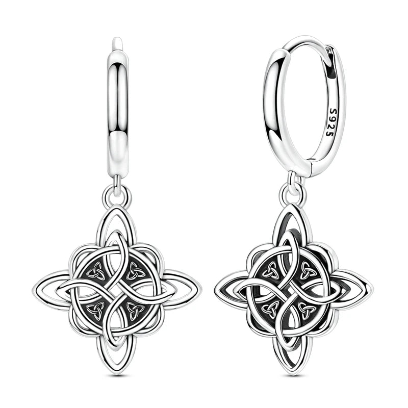 Original 925 Sterling Silver Women Hoop Earrings High Quality Shine Zircon U Shaped Classic Style Earring For Women Jewelry Gift