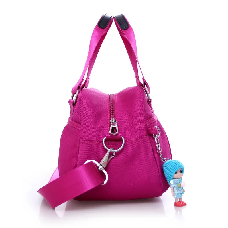 New style trendy nylon oxford cloth bag casual one-shoulder slant straddle women's small bag crossbody bag