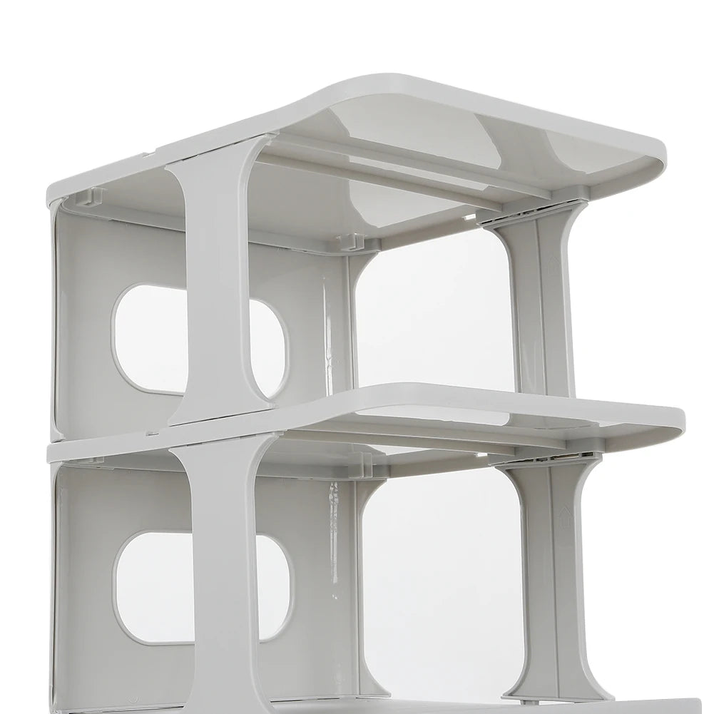 【Lifeideas】4-Tier Stackable Shoes Rack