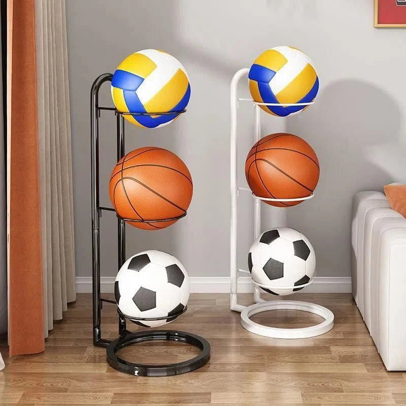 Basketball Storage Racks Balls Organizer Storage Frames Home Furnishings Living Room Bedroom Space Saving Supplies