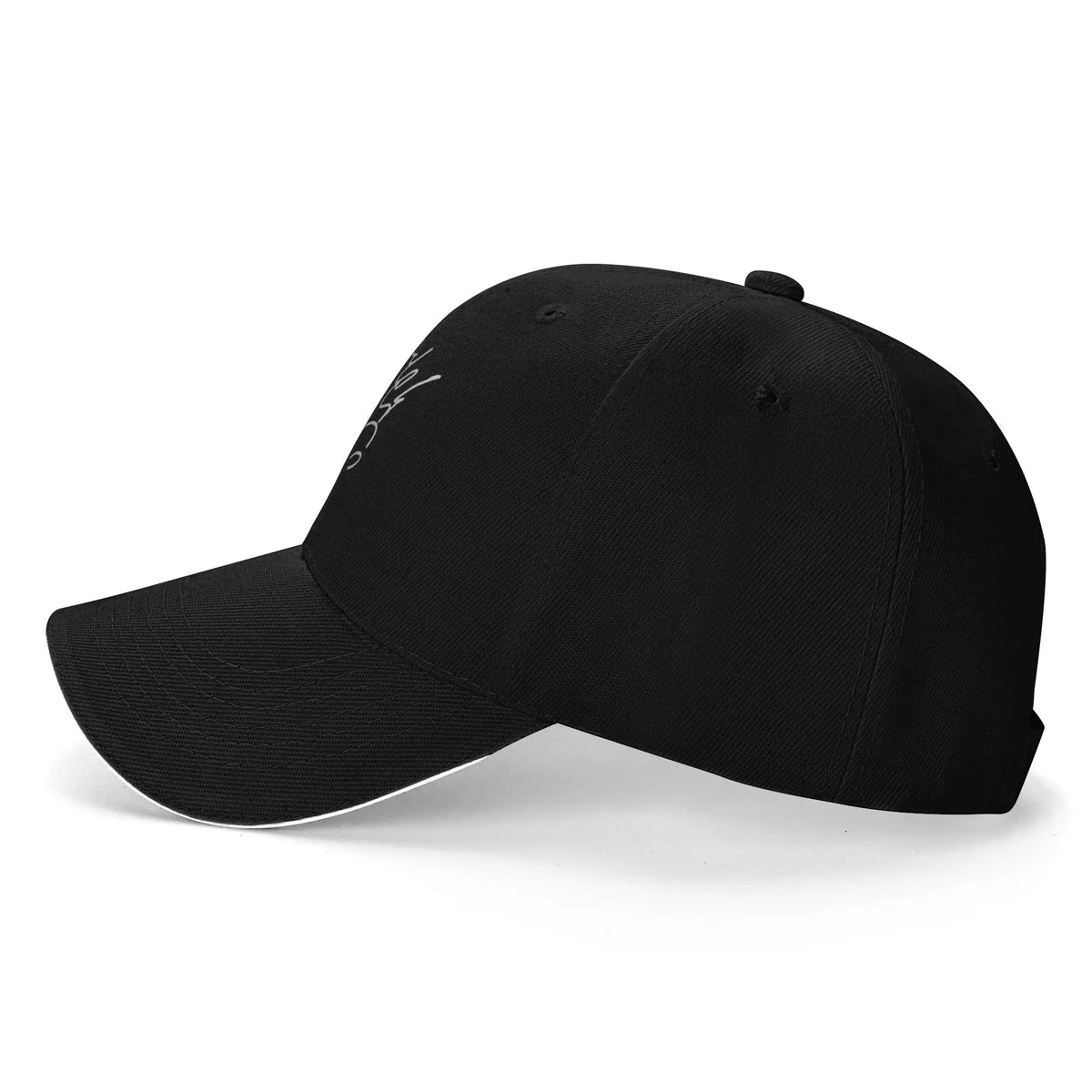 Y2K Mohammad Reza Pahlavi's signature Iran Running Baseball Caps Male  Personalized Peaked Cap Woman Pool Party Sunscreen Hat