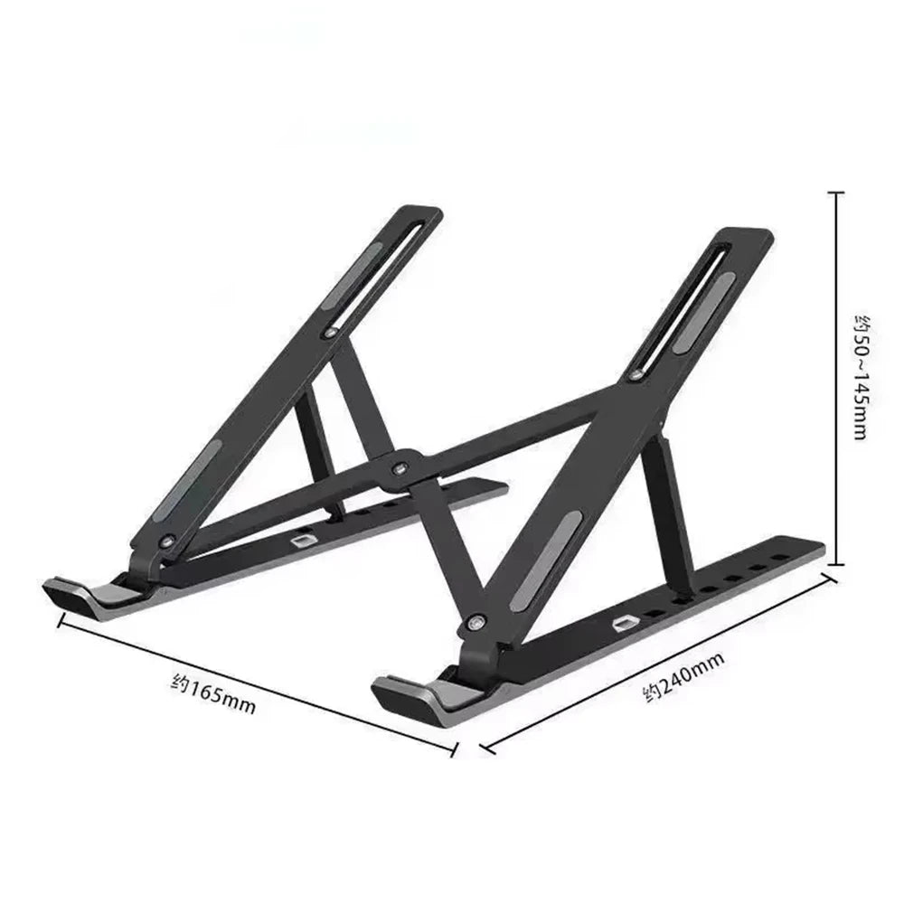 Foldable Laptop Stand Adjustable Portable Notebook Bracket Support Base Holder For Macbook Air Pro Accessories Convenient