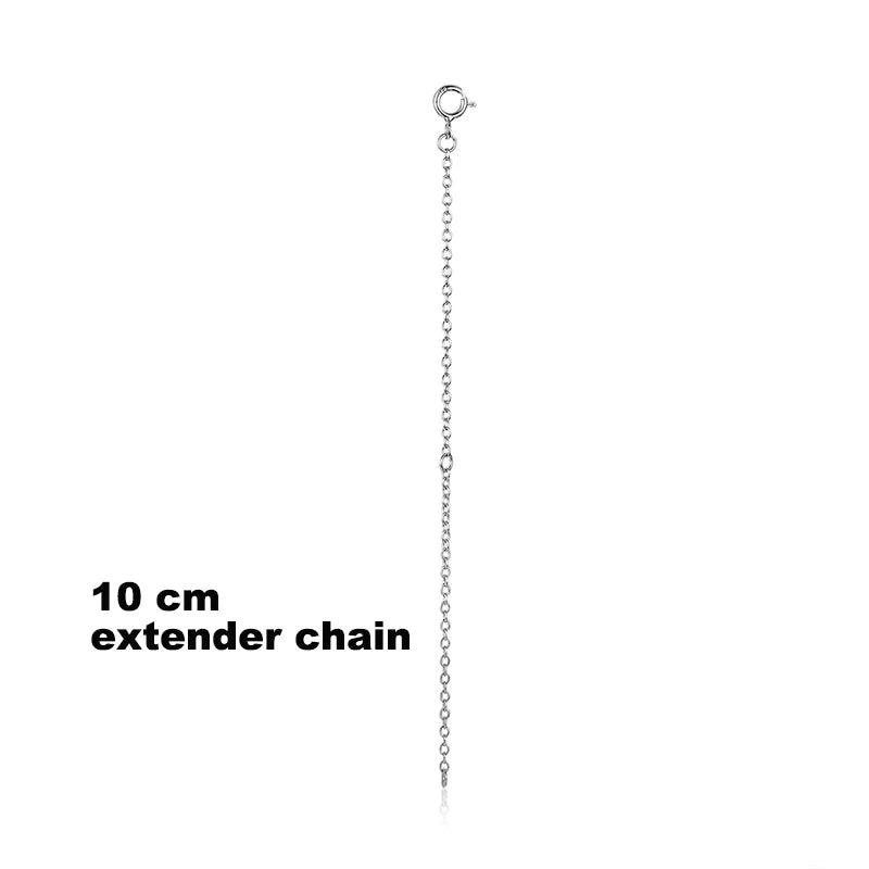 WOSTU Classic Basic Chains Solid 925 Sterling Silver O-Shaped Necklace Twisted Snake Bar Singapore Box Chain Square Links 45CM