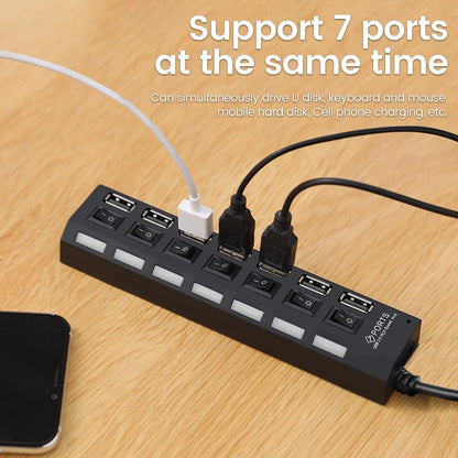 4/7-Port USB 2.0 Hub with Switches – view 9
