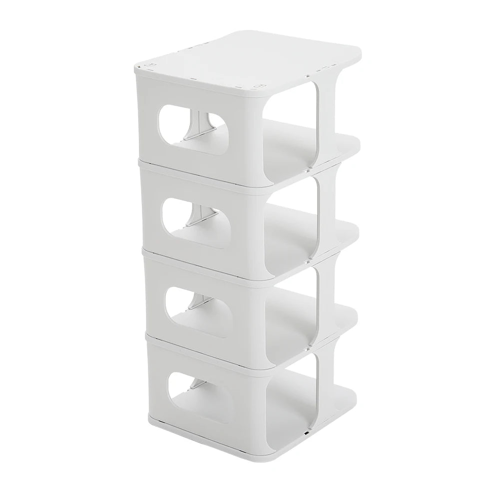 【Breeins】4/6-Tier Stackable Shoes Rack For Entryway Shoes Storage Organizer Shelf Home Decoration