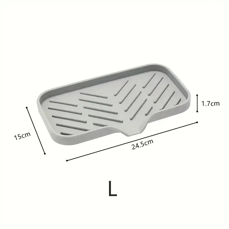 Kitchen Sink Holder Hanging Drain Basket - Soap Sponge Rack Faucet Holder - Kitchen Accessory New