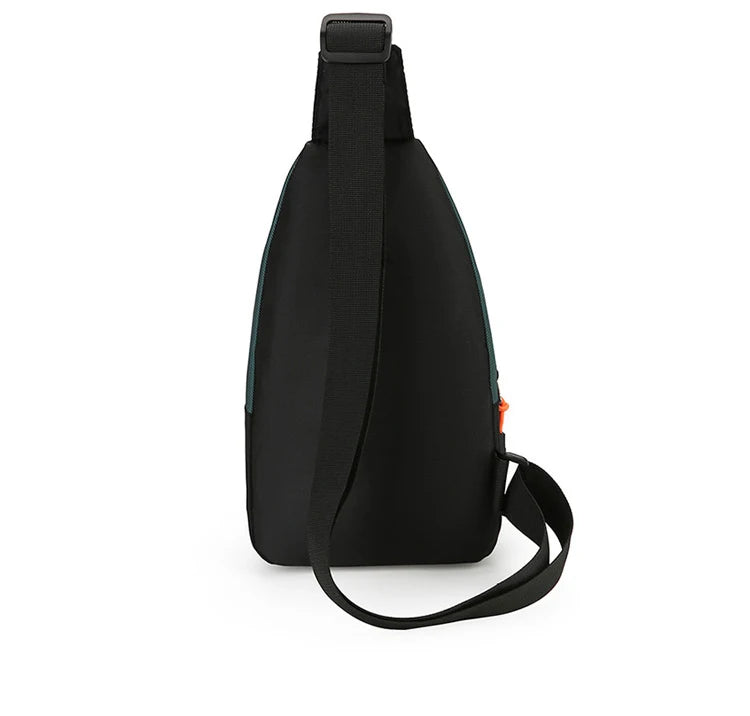 Men Chest Bag Large Capacity One Shoulder Crossbody Backpack Outdoor Sports Leisure Fashion Small Sling Bag For Men