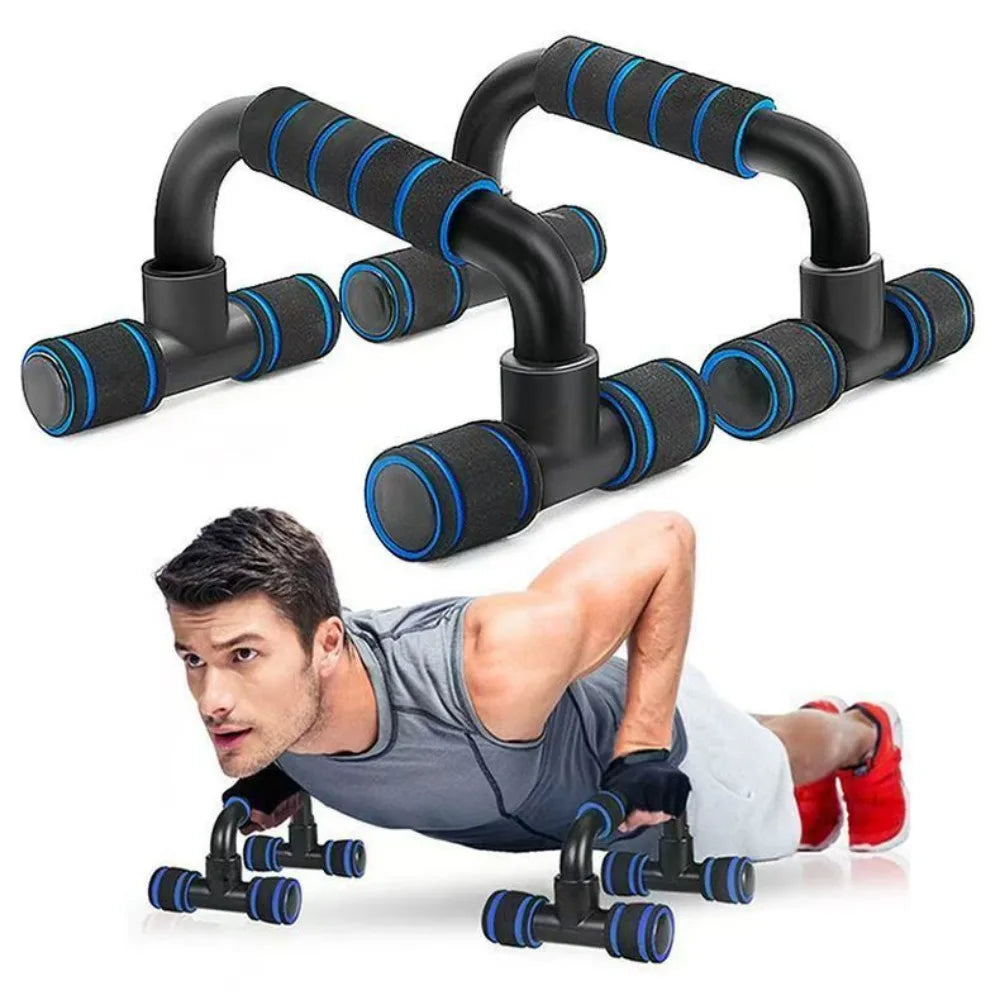 H-shaped Push-Up Stand Assist Trainer, Foldable Fitness Equipment for Chest Abdomen Arms and Back Training, Fitness Equipment