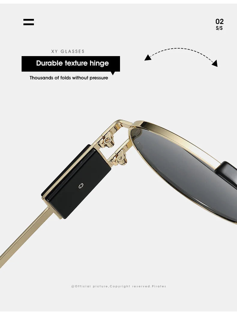 Classic Aviation Sunglasses Women Brand Designer Cattle Head Decoration Brand Designer Pilot Sun Glasses UV400