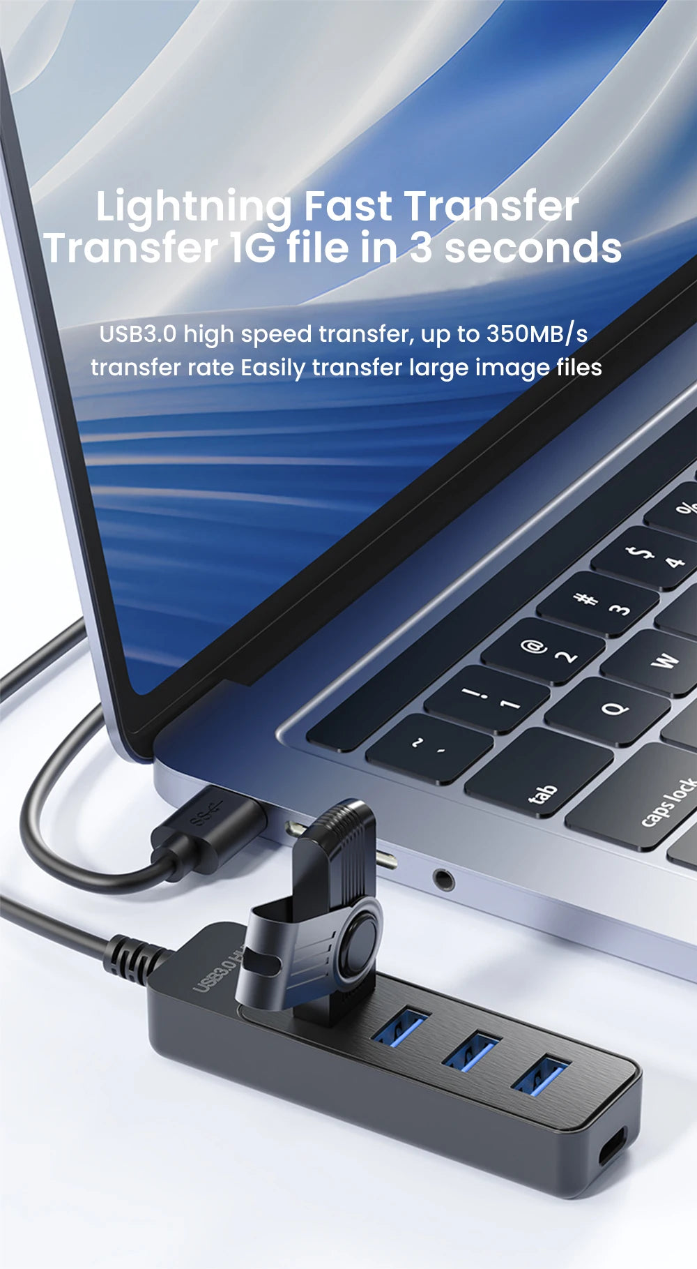 4-Port USB 3.0 Hub – view 10