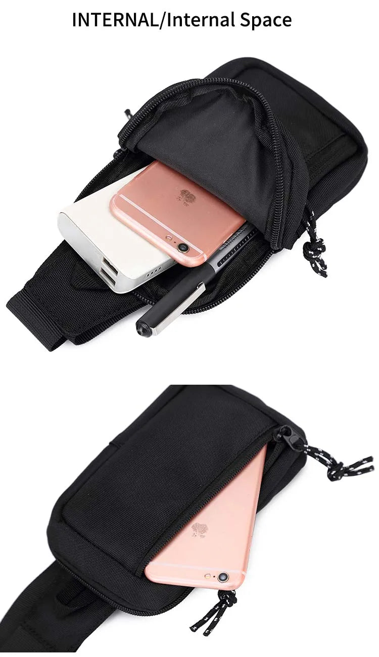 Crossbody Bag Men's Trendy Brand Japanese Street Trend Sports Mini Chest Bag Ins Men's Diagonal Shoulder Bag Simple Cross Bag