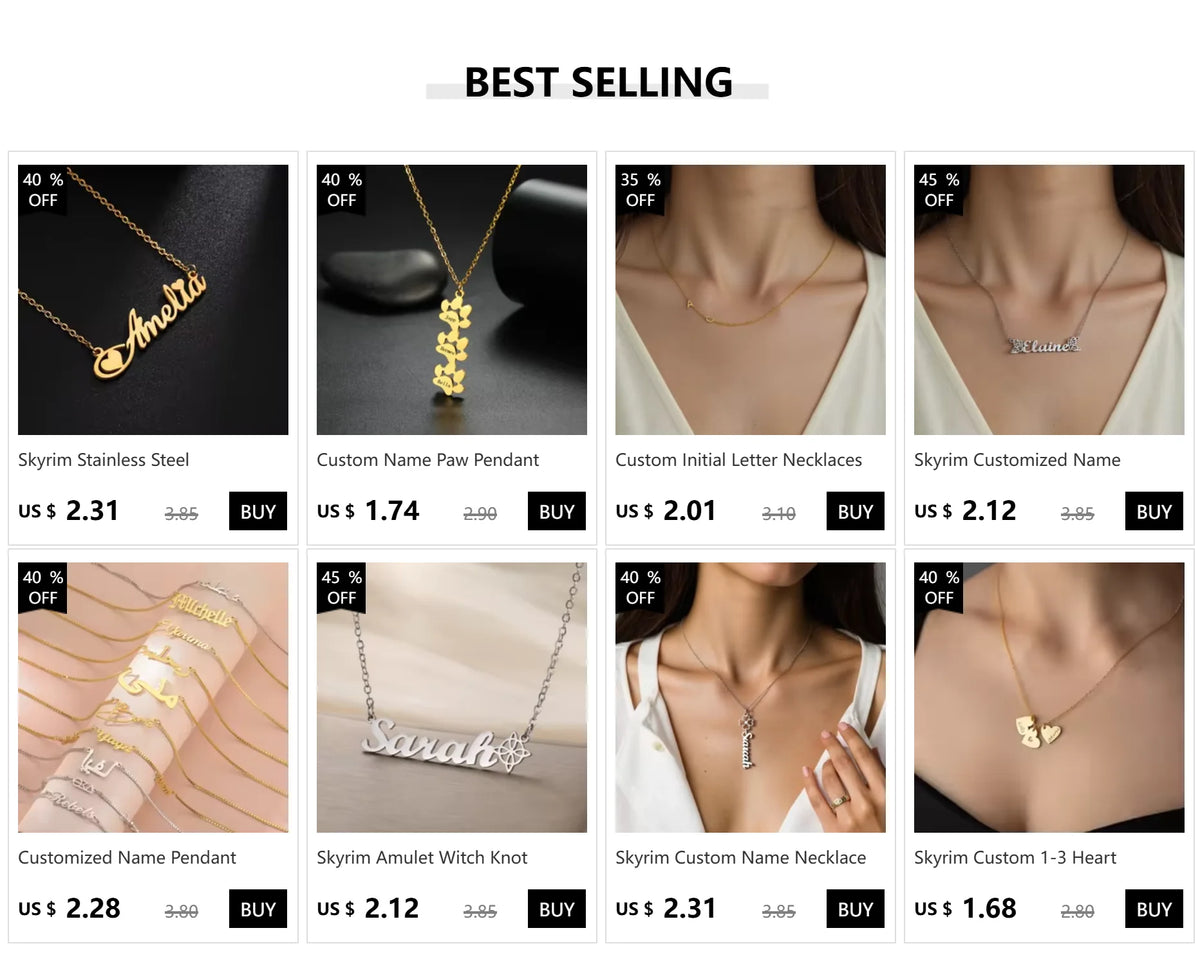 Custom Initial Letter Necklaces Choker For Women Stainless Steel A-Z Alphabet Personalized Necklace Jewelry Mother's Day Gift