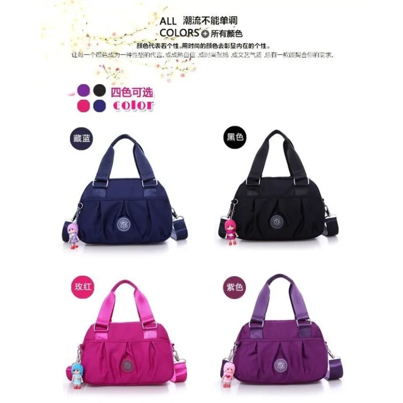 New style trendy nylon oxford cloth bag casual one-shoulder slant straddle women's small bag crossbody bag