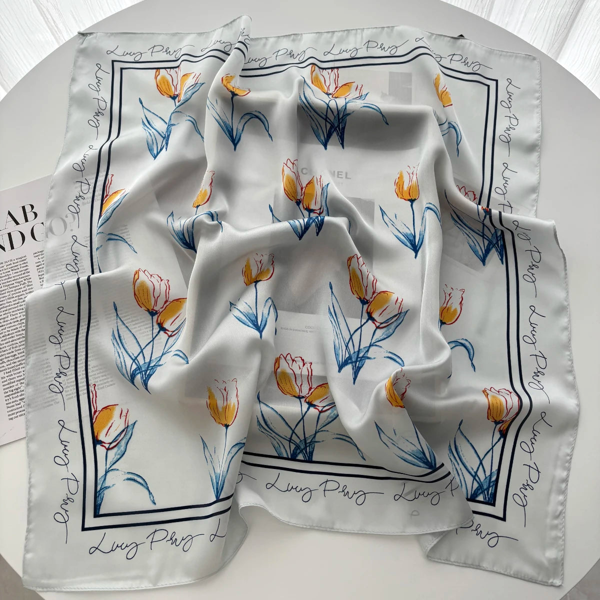 1PC Solid Color Square Scarf Women Luxury Beach Scarf Fashion Lady Hair Head Bandana Wraps Female Neckerchief Hijab Shawl