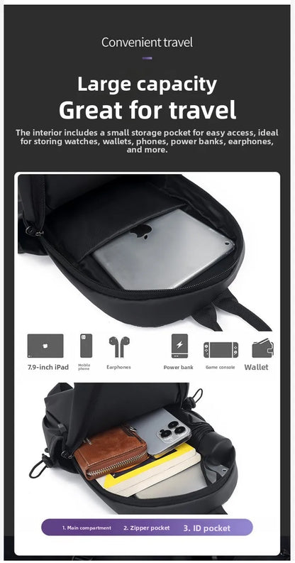 Waterproof Crossbody Chest Bag – view 12
